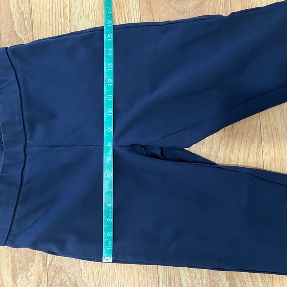 J. Crew, Navy Womens Anyday Pant in Stretch Ponte - Picture 4 of 8